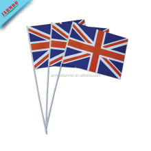 Important Event Polyester Uk Hand Flag